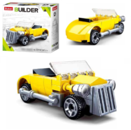 Конструктор Sluban серия Builder: Ретро автомобиль желтый 48 деталей - 0