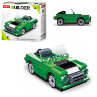 Конструктор Sluban серия Builder: Ретро автомобиль зеленый 45 деталей - 0