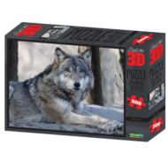 Пазл 3D 500 Волк - 0