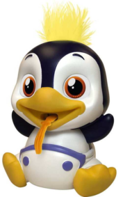 Игрушка интерактивная Лакомки-Munchkinz Пингвин, пластмасса, 3+. Размер игрушки 10,5х9,1х13,2см. - 0