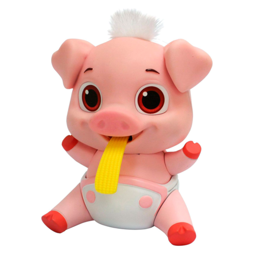 Игрушка интерактивная Лакомки-Munchkinz Свинка, пластмасса, 3+. Размер игрушки 10,7х8,9х12,6 см - 0