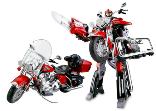 Робот-трансформер Harley Davidson 1:8со световыми и звуковыми эффектами - 0