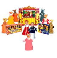 Игровой набор Кукольный театр из 7 персонажей - 0