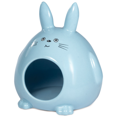 Домик для мелких животных керамический - Кролик - 0