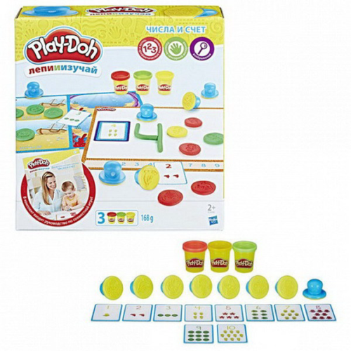 Play-Doh Игровой набор ЦИФРЫ И ЧИСЛА - 0
