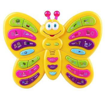 Интерактивная азбука Butterfly - Бабочка - световые и звуковые эффекты