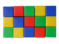 Набор кубиков, 15 штук - 0