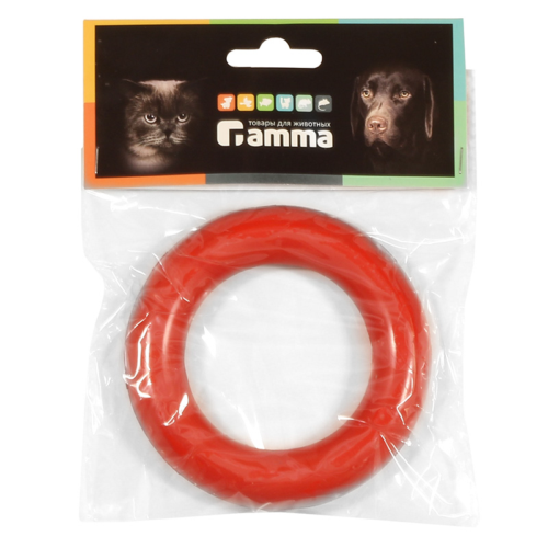 Игрушка для собак из резины - Кольцо малое 10см - 1