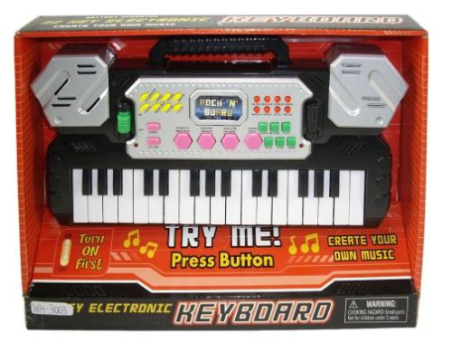 Пианино музыкальное 32 клавиши в коробке - 0