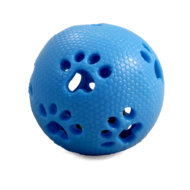 Игрушка для собак из термопластичной резины - Мяч-лапки 7см - 0