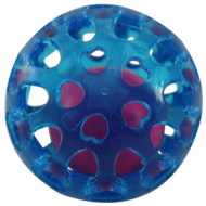 Игрушка для собак - термопластичная резина - Сфера с шариком 6,5см - 2