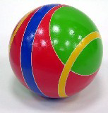 Мяч д.200 мм лакированный (спорт) - 0