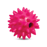 Игрушка для собак из цельнолитой резины - Мяч игольчатый 6,5см - 1