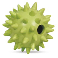 Игрушка для собак из цельнолитой резины - Мяч игольчатый 8,5см - 0