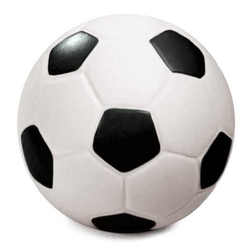 Игрушка для собак из латекса - Футбольный мяч 7,5см - 0