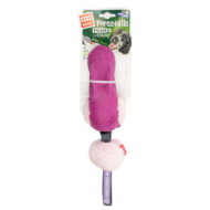 Игрушка для собак - Заяц фиолетовый с отключаемой пищалкой (31см) - 0