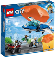 Конструктор LEGO CITY Police Воздушная полиция: арест парашютиста - 0