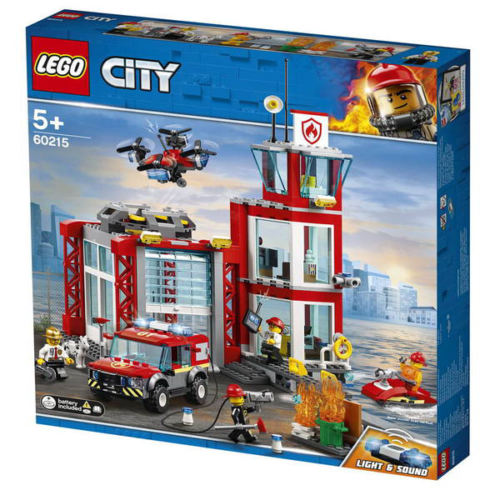 Конструктор LEGO CITY Fire Пожарное депо - 0