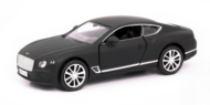 Машина металлическая RMZ City 1:32 The Bentley Continental GT 2018 (цвет черный матовый) - 0