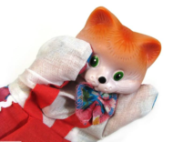 Кукла-перчатка Кошка - 0