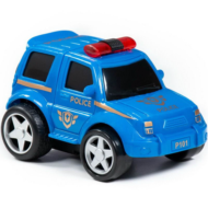 Автомобиль "Крутой Вираж" полиция инерционный ,(в коробке) - 0