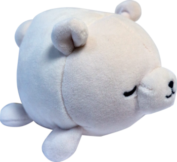 Мягкая игрушка Полярный медвежонок белый , 13 см