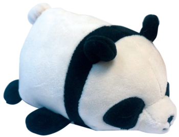 Мягкая игрушка Панда черно-белая, 13 см