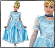 Костюм карнавальный ДИСНЕЙ Принцесса Золушка (текстиль) размер 28 (детский) - 0