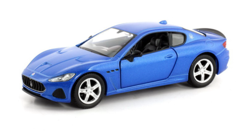 Машина металлическая RMZ City 1:32 Maserati GranTurismo MC 2018 (цвет синий) - 0