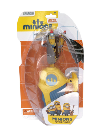 Minions Летающий герой мини в наборе с запускающим устройством, 15,8х6х27см