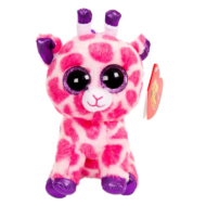 Жираф розовый, 15 см - 0