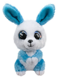 Кролик Ice, голубой, 15 см. - 0