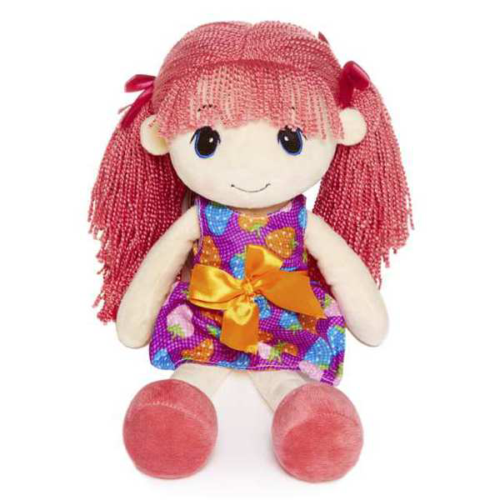 Кукла Стильняшка с Розовыми Волосами, 40 см - 0