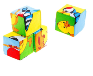 Кубики мягкие ПТИЦЫ - 0