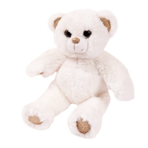 Медведь белый 16 см игрушка мягкая - 0