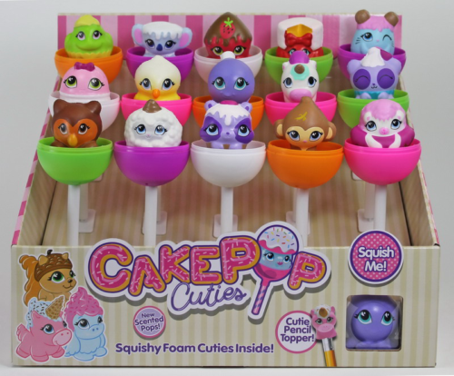 Игрушка в индивидуальной капсуле Cake Pop Cuties, 2серия, 15 шт. в дисплее, 16 видов в ассортименте, цена за штуку. Отпускается только дисплеями! - 0