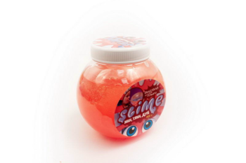 Лизун Slime "Mega Mix", прозрачный + красный 500 гр