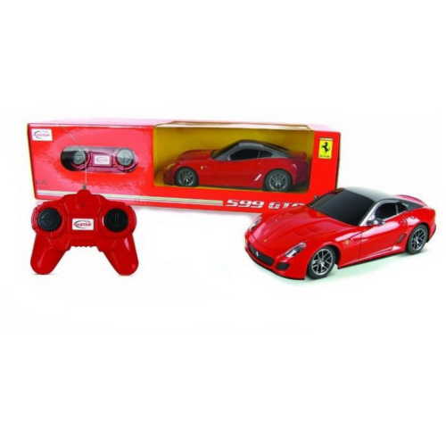 Машина р/у 1:24 Ferrari 599 GTO, цвет красный - 0