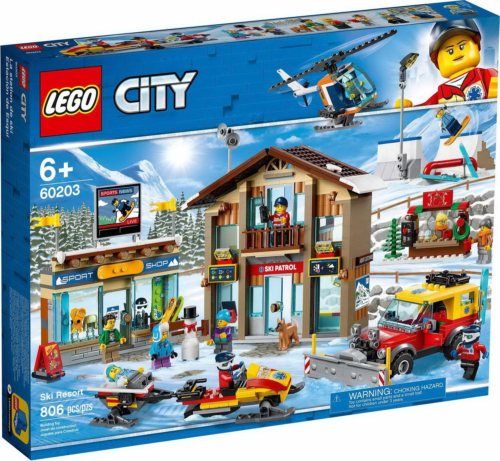 Конструктор LEGO CITY Town Горнолыжный курорт - 1