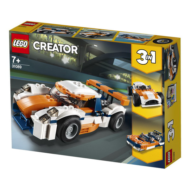 Конструктор LEGO CREATOR Оранжевый гоночный автомобиль - 0