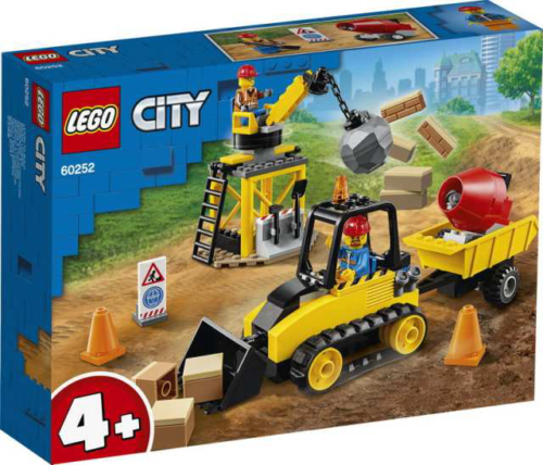 Конструктор LEGO CITY Great Vehicles Строительный бульдозер - 0