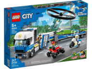 Конструктор LEGO CITY Police Полицейский вертолётный транспорт - 0
