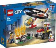 Конструктор LEGO CITY Fire Пожарный спасательный вертолёт - 0