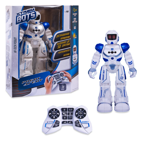 Робот на р/у "Xtrem Bots: Агент", световые и звуковые эффекты - 0