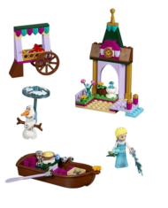 Конструктор LEGO DISNEY "Приключения Эльзы на рынке", 125 элементов - 1