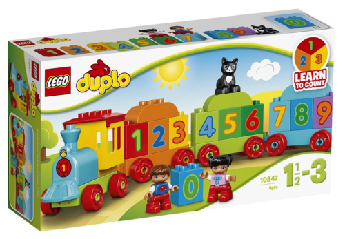 Конструктор LEGO Duplo Поезд "Считай и играй", 23 элемента - 0