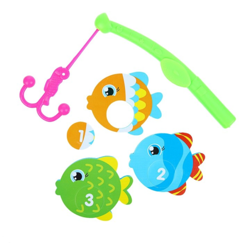 Набор игрушек для ванны «Рыбки» - 0