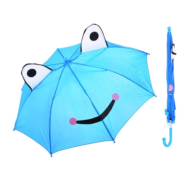 Зонтик голубой с ушками - 0
