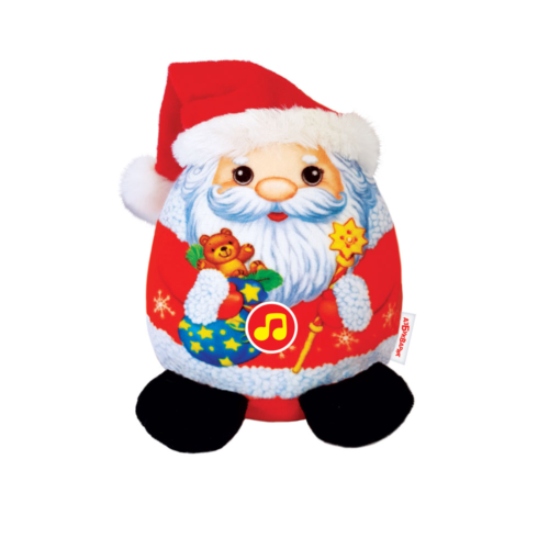 Набор Новогодние плюшики - Мишутка, Снеговичок, Дед Мороз и Мышка - 1
