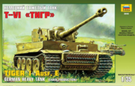 Модель сборная Немецкий тяжелый танк Т-VI Тигр 1/35 - 1